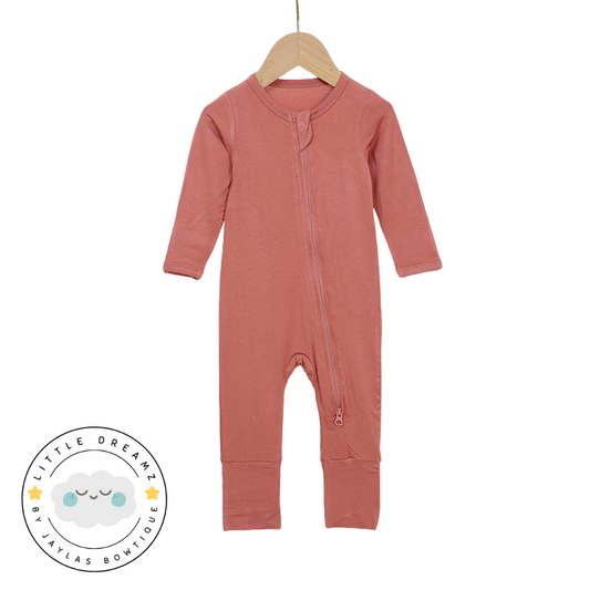Desert Rose Zip Romper