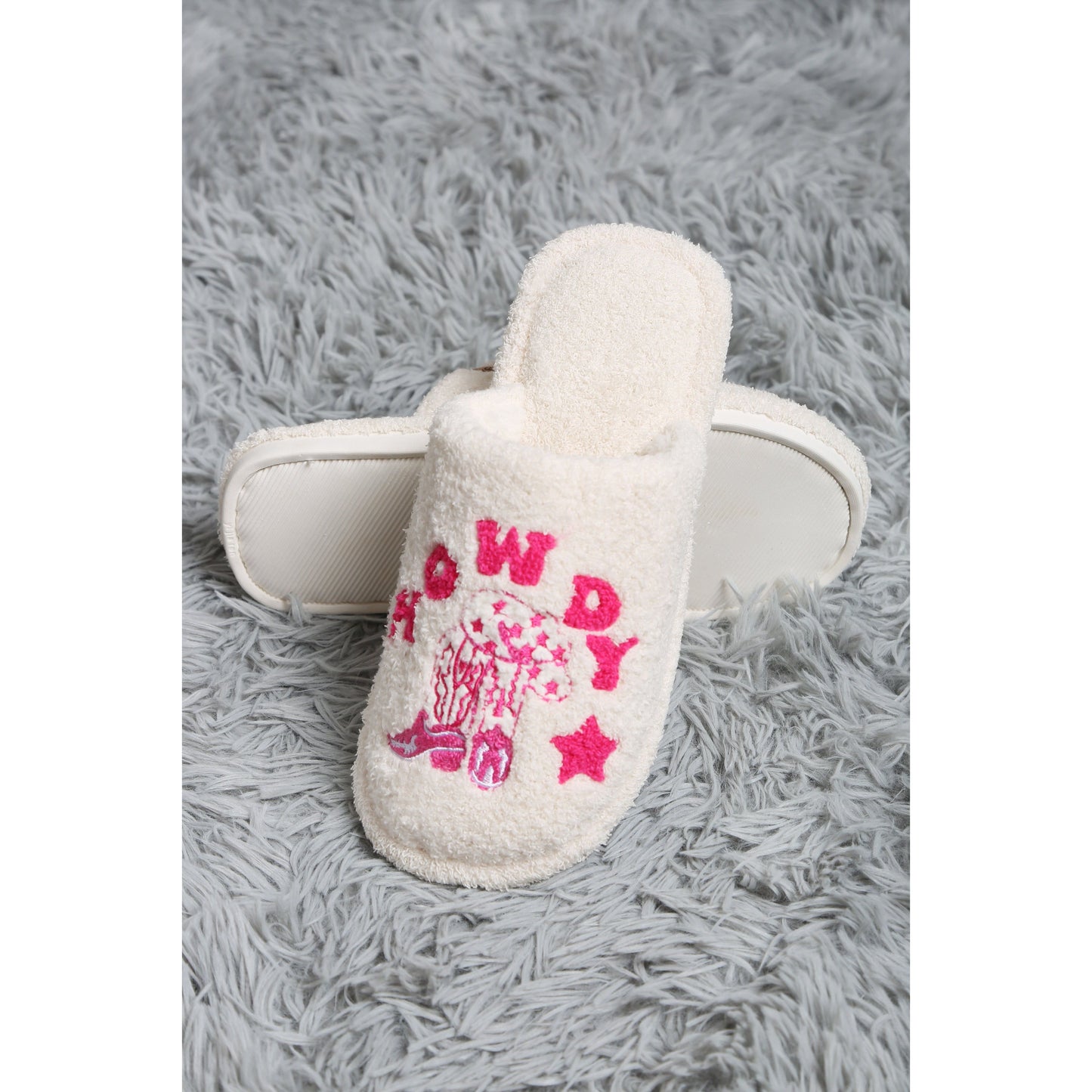 Howdy Cowgirl Slippers (Adult/Tween Sizes)