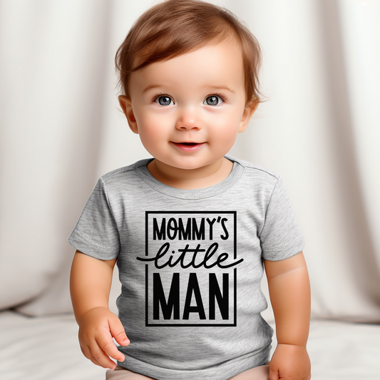 Mommy's Little Man Graphic Tee Shirt