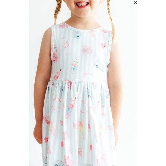 Malibu Girl Tank Twirl Dress