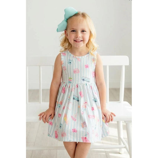 Malibu Girl Tank Twirl Dress