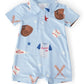 Mila & BROS Boys Home Run Polo Shorty