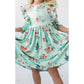 Believe in Your Elf Ruffle Twirl Dress