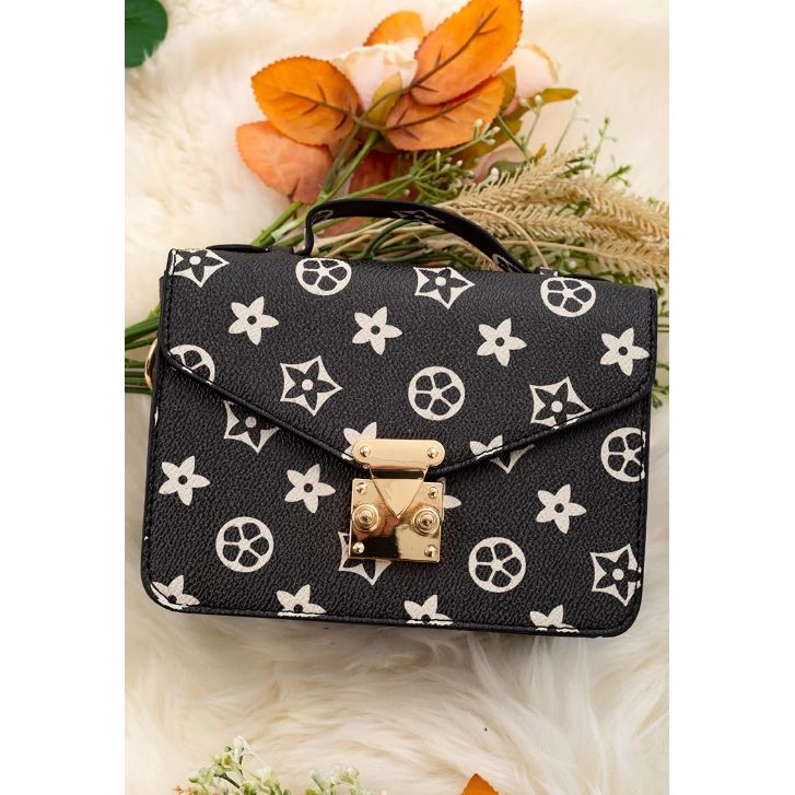 Black Star Mini Crossbody Purse