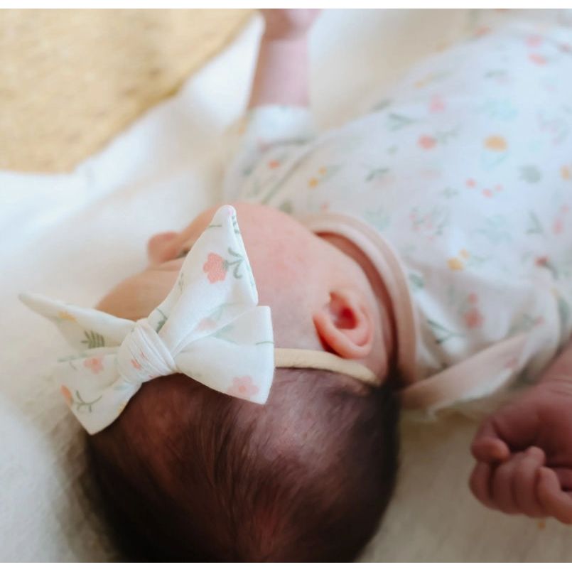 Mabel Classic Nylon Bow Headband