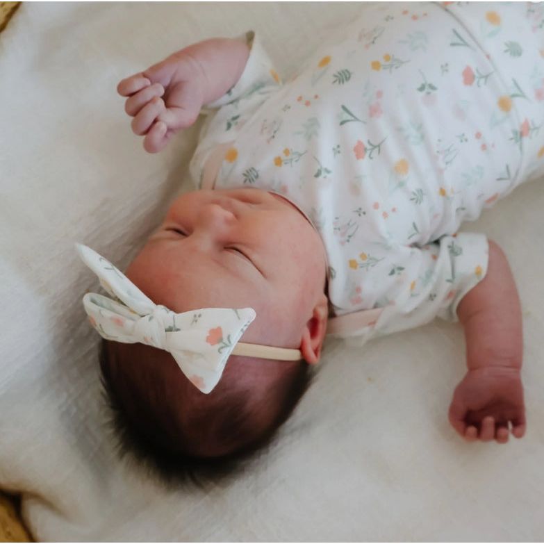 Mabel Classic Nylon Bow Headband