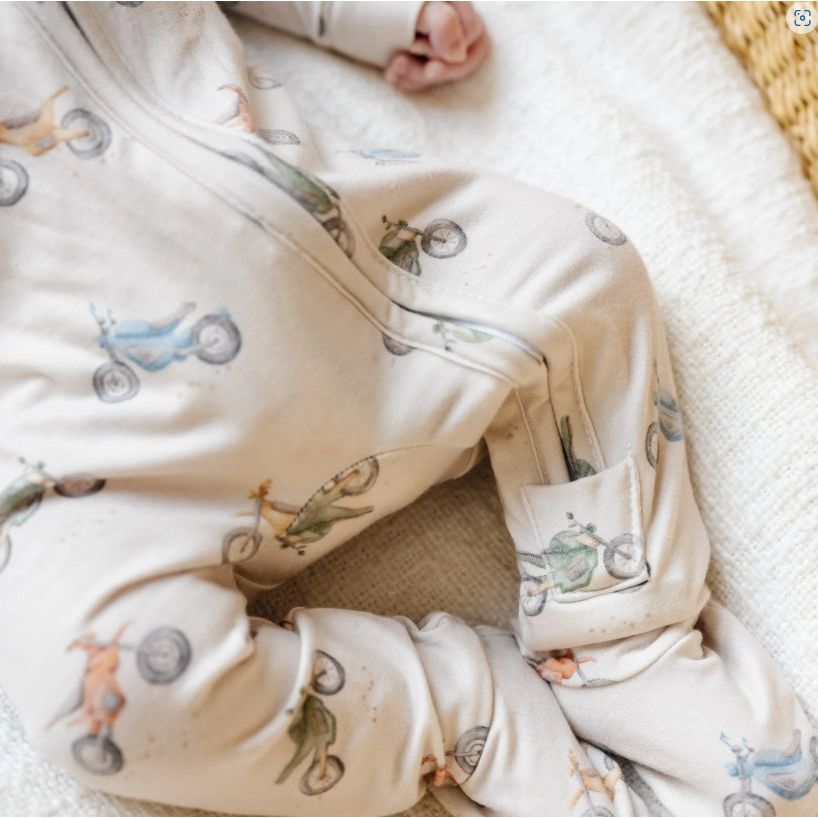 Ryder Zip-up Footie Sleeper