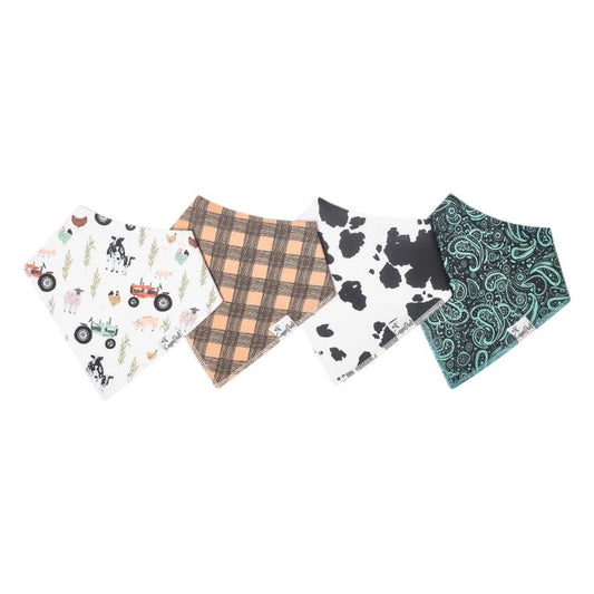 Jo Premium Bandana Bibs (4-Pack)