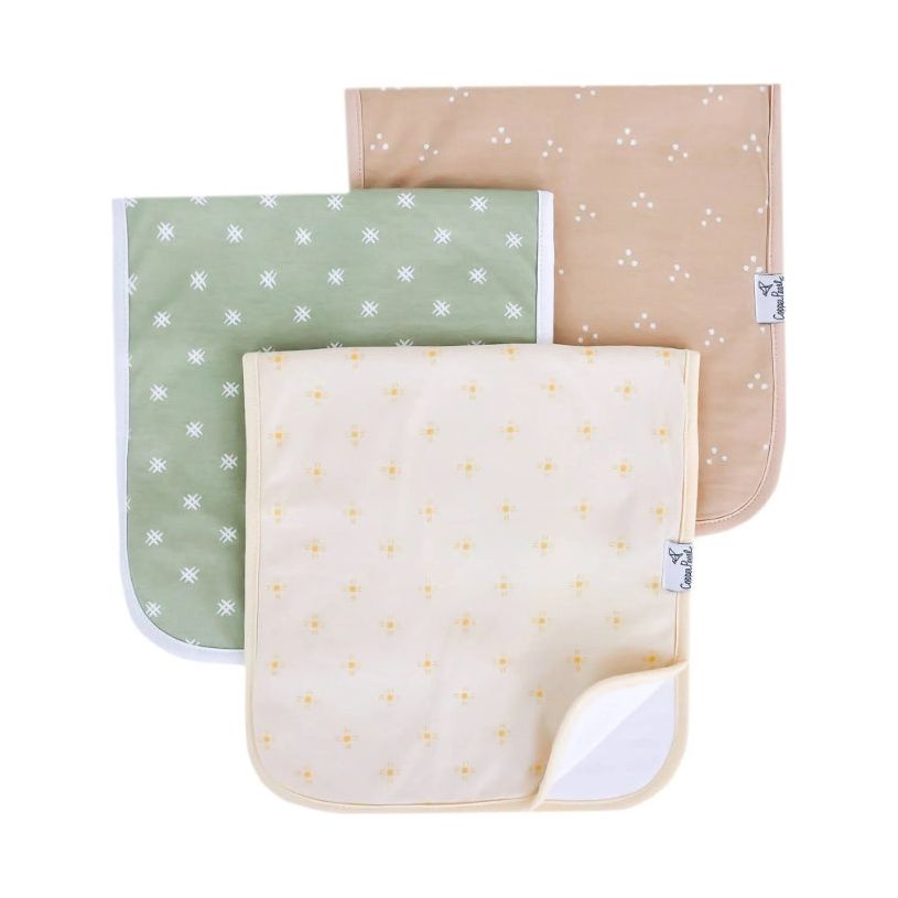 Santa Fe Premium Burp Cloths (3-Pack)