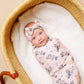 Minnie Mouse Knit Swaddle Blanket