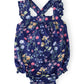 Sunny Meadow Ruffle Cross Back Romper