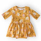 Dandelions in Fall Twirl Bodysuit
