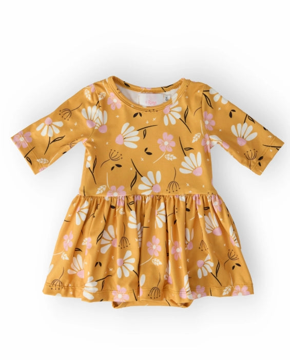 Dandelions in Fall Twirl Bodysuit