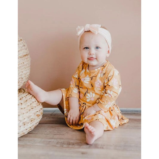 Dandelions in Fall Twirl Bodysuit