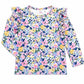 Fall Floral L/S Ruffle Shirt