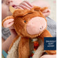 Wyatt the Highland Cow Itzy Friends Lovey™ Plush