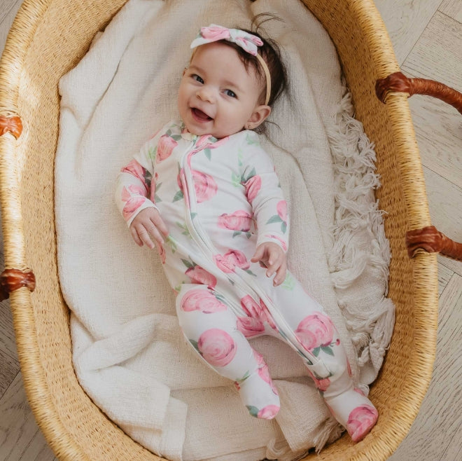 Grace Zip-Up Footie Sleeper
