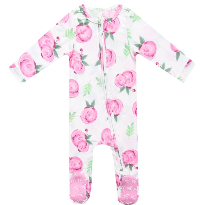 Grace Zip-Up Footie Sleeper