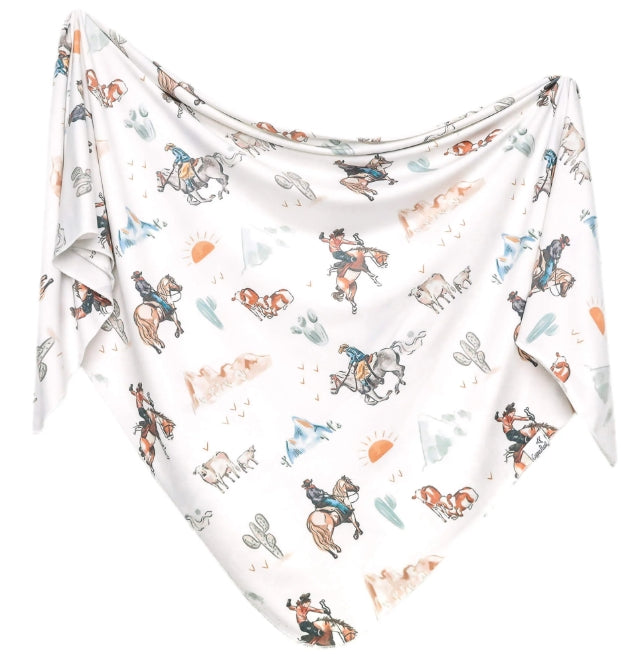 Boone Knit Swaddle Blanket