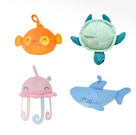 Oceana Plush Bath Toy Set