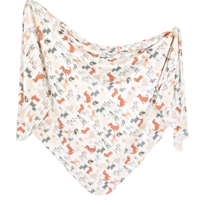 Rufus Knit Swaddle Blanket