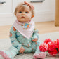 Sesame Street Retro Floral Baby Bandana Bibs