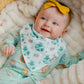 Sesame Street Retro Floral Baby Bandana Bibs