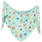 Sesame Street Retro Floral Knit Swaddle Blanket