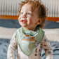 Sesame Street Varsity Friends Baby Bandana Bibs (4-pack)