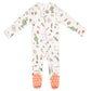 Sesame Street Varsity Friends Zip-Up Footie Pajama