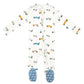 Speedster Zip-Up Footie Pajama