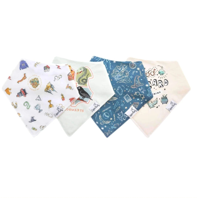 Wizarding World™ Baby Bandana Bibs (4-pack)
