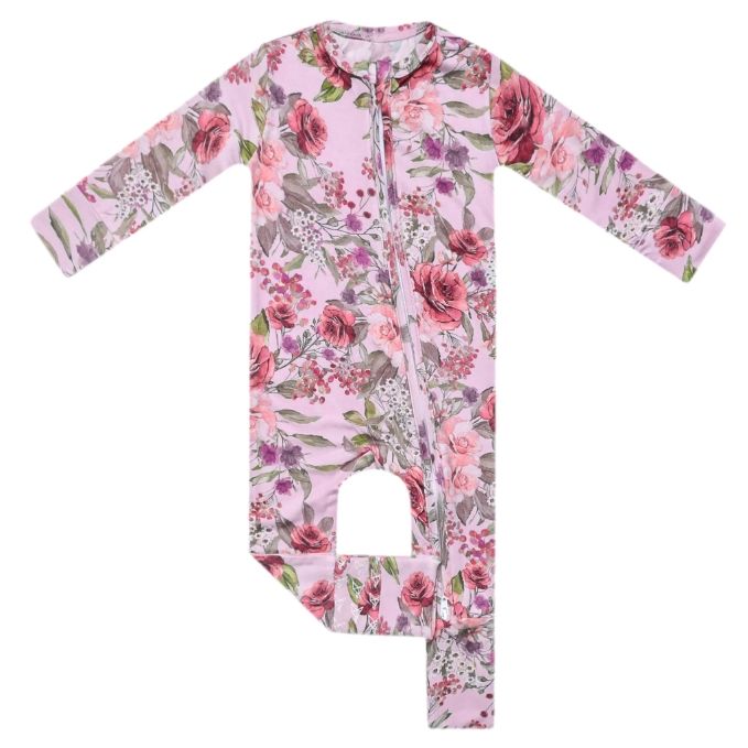 Deborah Convertible Zip-up Bamboo Footie