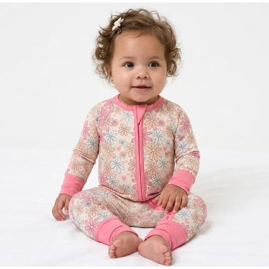 Daisy Dreams Zip Romper