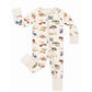 Dino Wheels Zip Romper