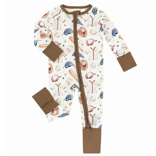 Play Ball Zip Romper