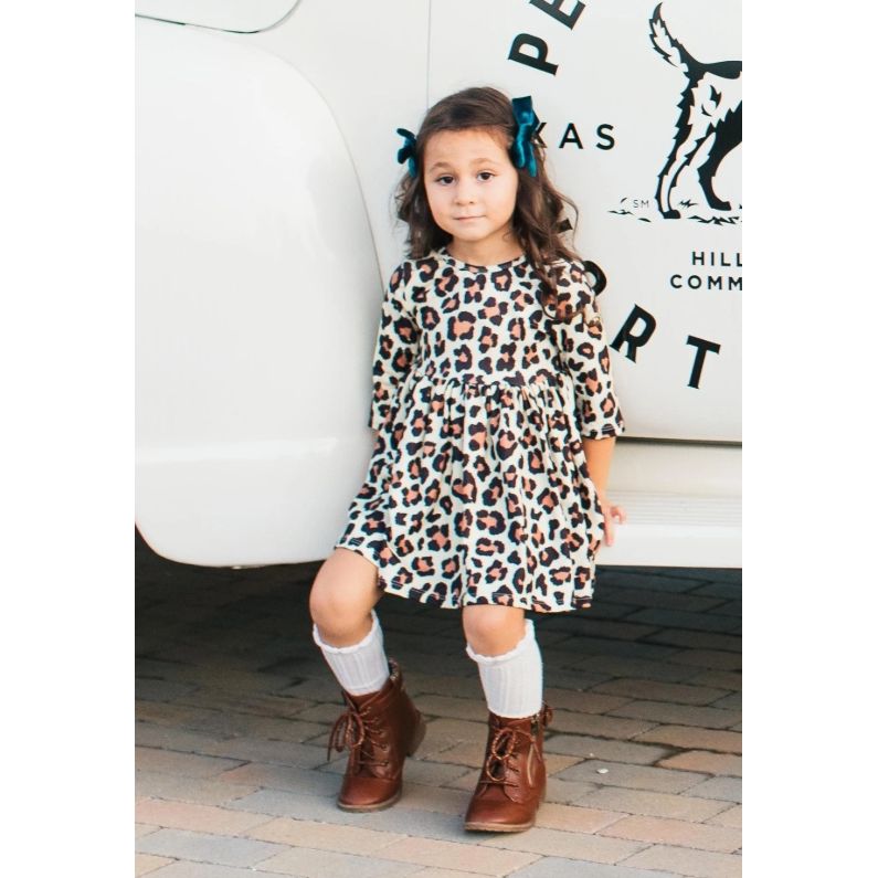 Wild One Pocket Twirl Dress