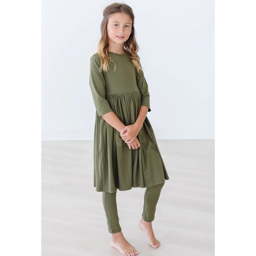 Olive Green Leggings