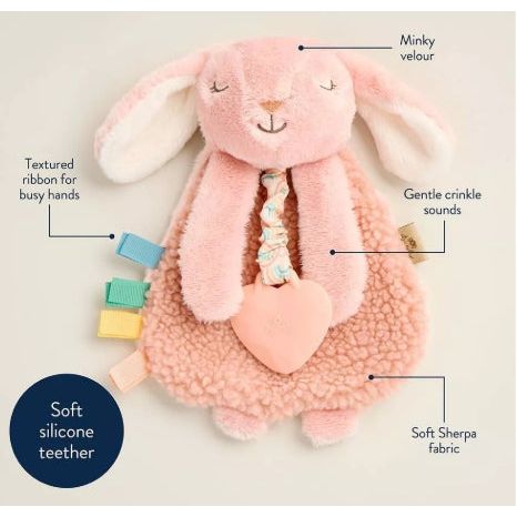 Pink Bunny Itzy Friends Lovey™ Plush