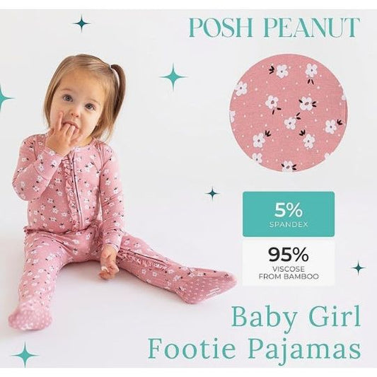 Posh Peanut Emmilene Bamboo Footie Sleeper
