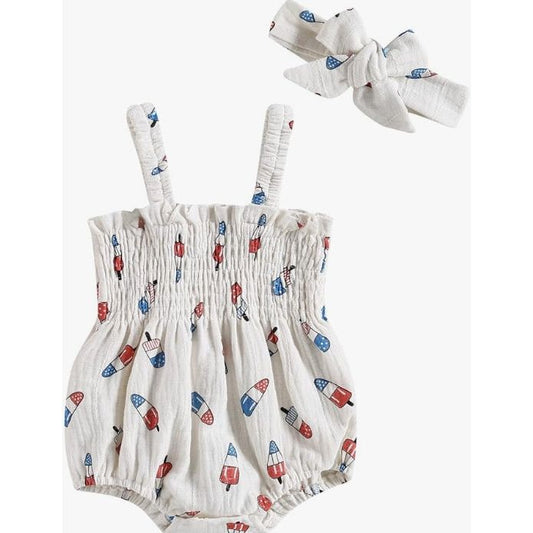 All-American Bubble Romper