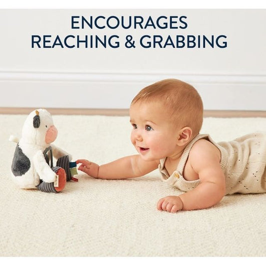 Carmen the Cow Itzy Bitzy Mirror™ Sensory Tummy Time Mirror