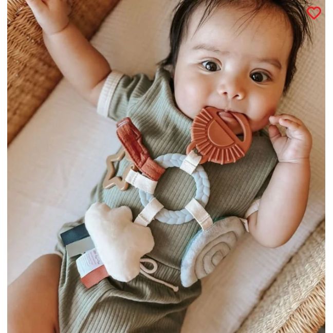 Rainbow Bitzy Busy Ring™ Teething Activity Toy