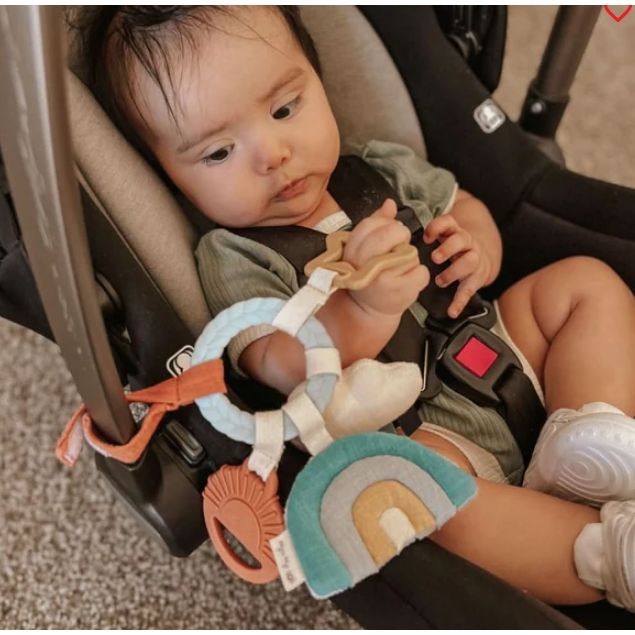 Rainbow Bitzy Busy Ring™ Teething Activity Toy