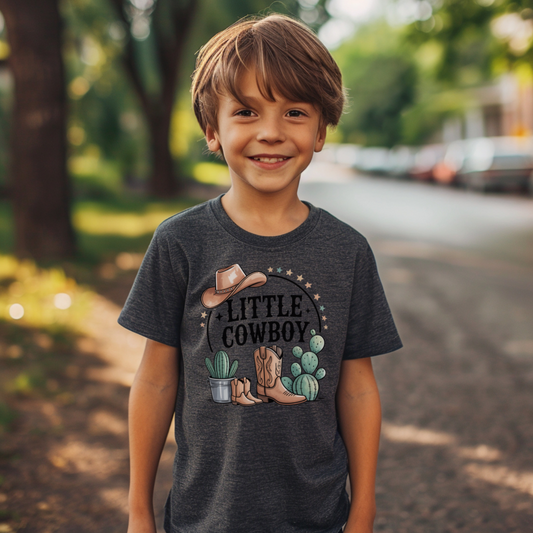 Little Cowboy Graphic Tee Shirt