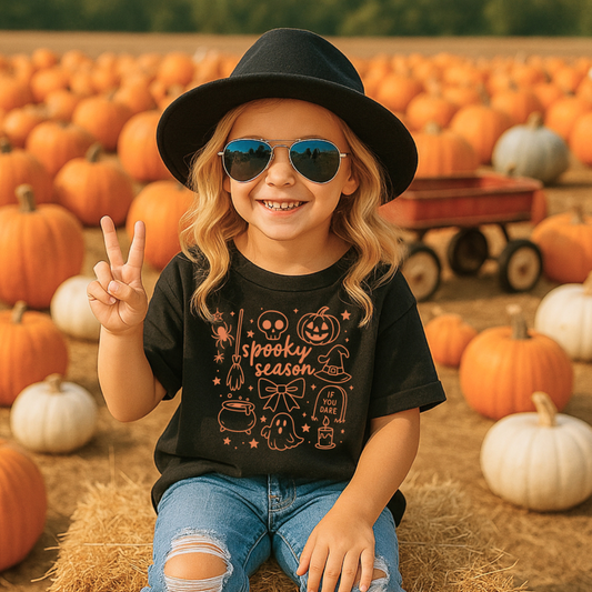 Spooky Season Graphic Tee Shirt