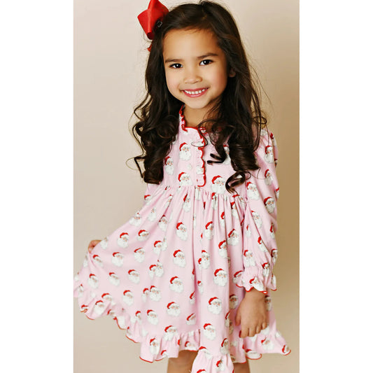 Classic Santa Butter Knit Nightgown - Jayla's Bowtique