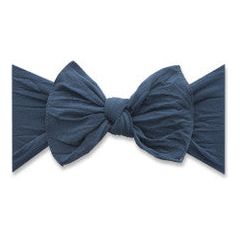 Slate Blue Knot Headband