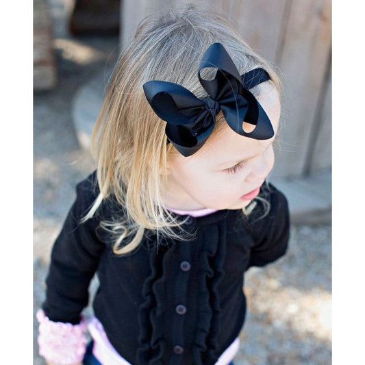 Black Bow Headband