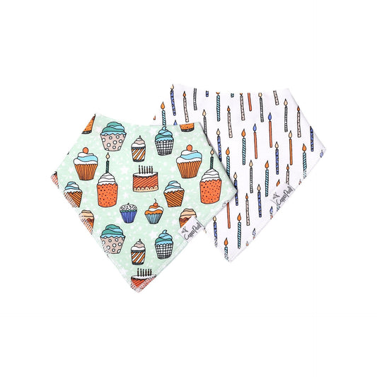 Confetti Bandana Bib Set (2-pack)